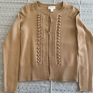 Ann Taylor Loft Wool Blend Cardigan Sweater